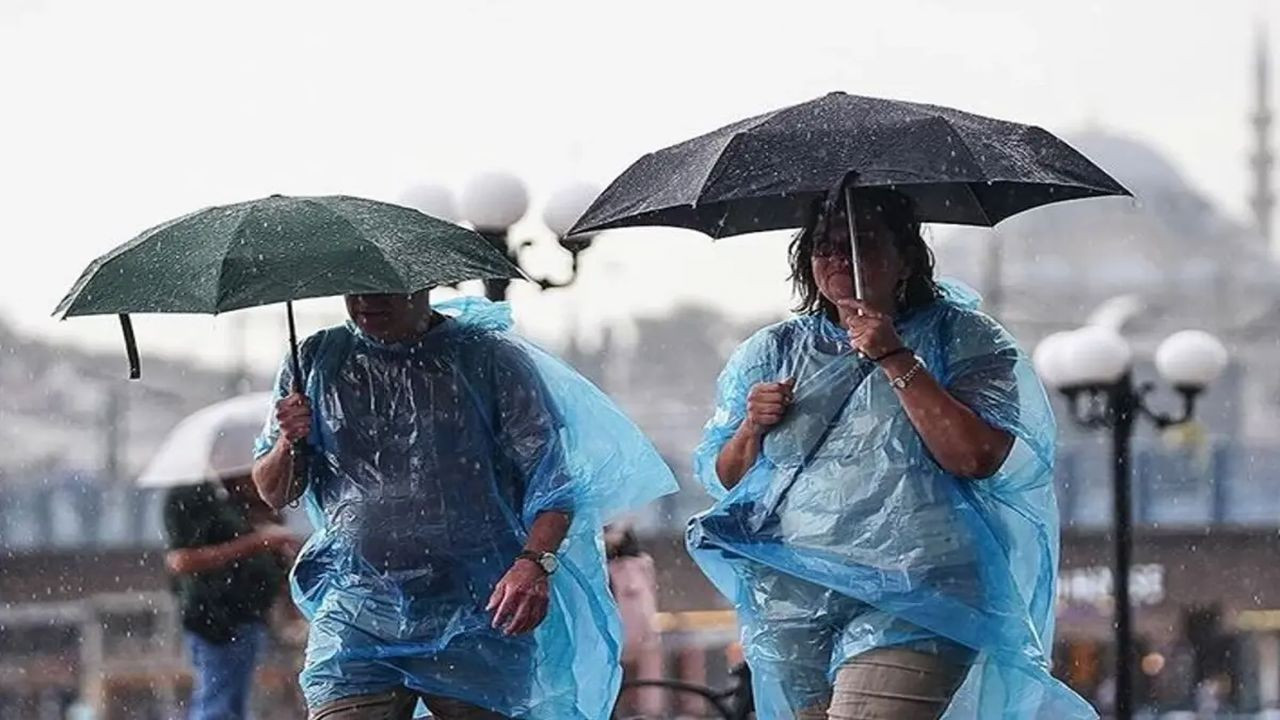 Meteoroloji ve AKOM’dan sağanak yağış uyarısı: İstanbul ve 7 il için sarı alarm