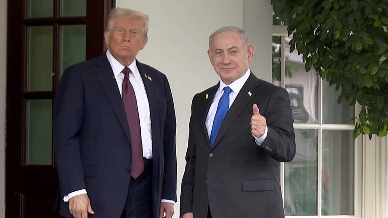 Trump, Netanyahu'yu Beyaz Saray'da 4. kez kabul etti