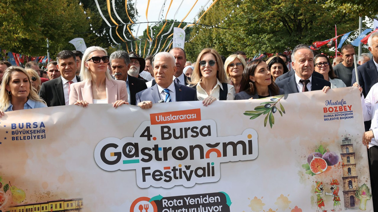 Uluslararası 4. Bursa Gastronomi Festivali kapılarını açtı
