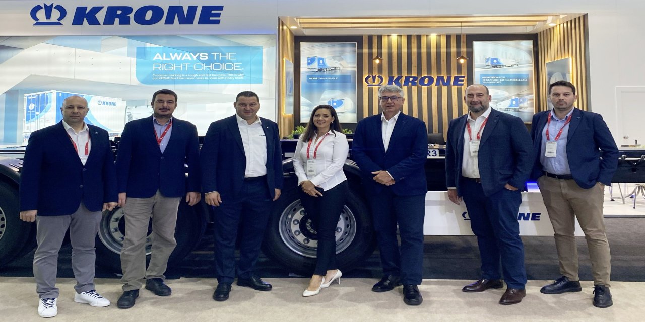 KRONE, Logistech Fuarı’nda Yenilikçi Treyler Çözümleri ile Yerini Aldı KRONE, Logistech Fuarı’nda Yenilikçi Treyler Çözümleri ile Yerini Aldı
