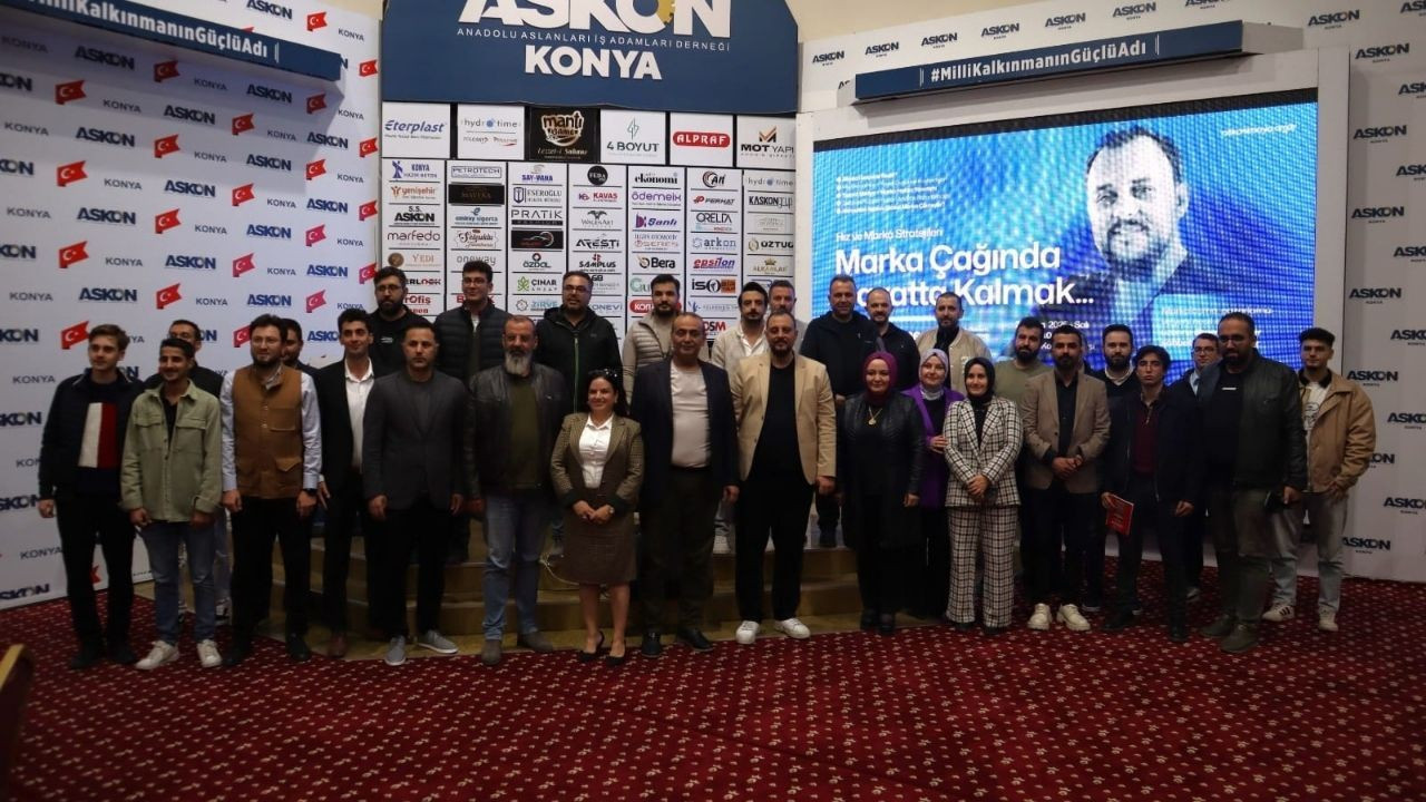 ASKON Konya’da markalaşma ve iletişim masaya yatırıldı