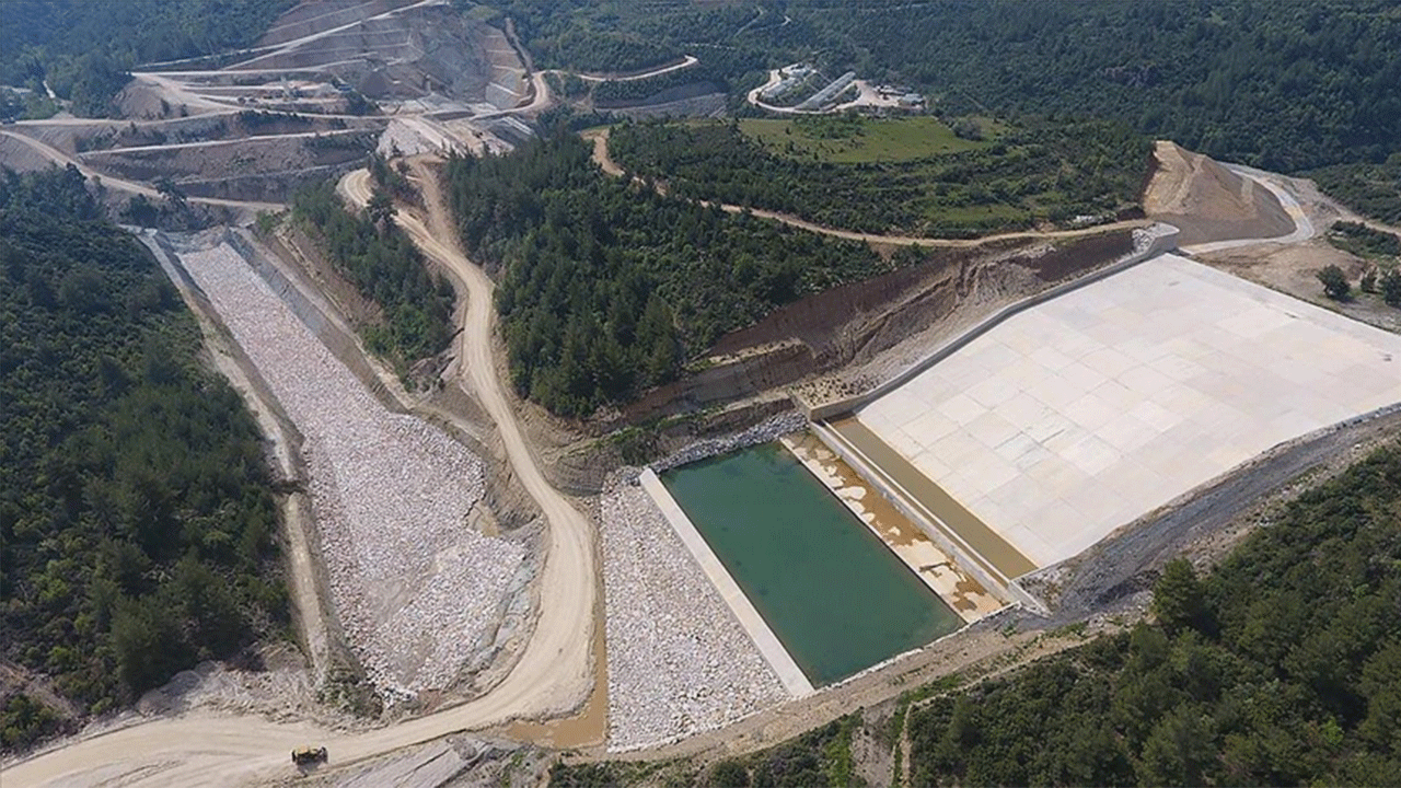 Bakan Yumaklı: Yatağan Girme Barajı'nda su tutulmaya başlandı