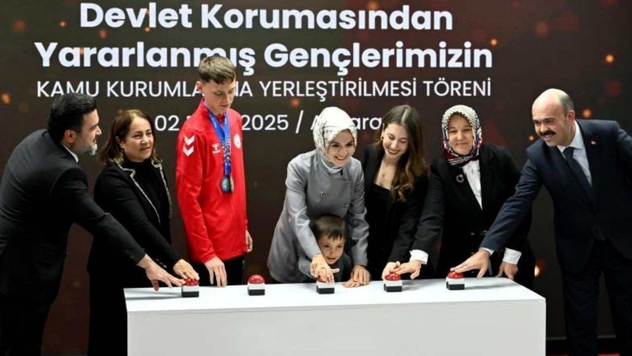 Devlet korumasındaki gençlerin atamaları yapıldı