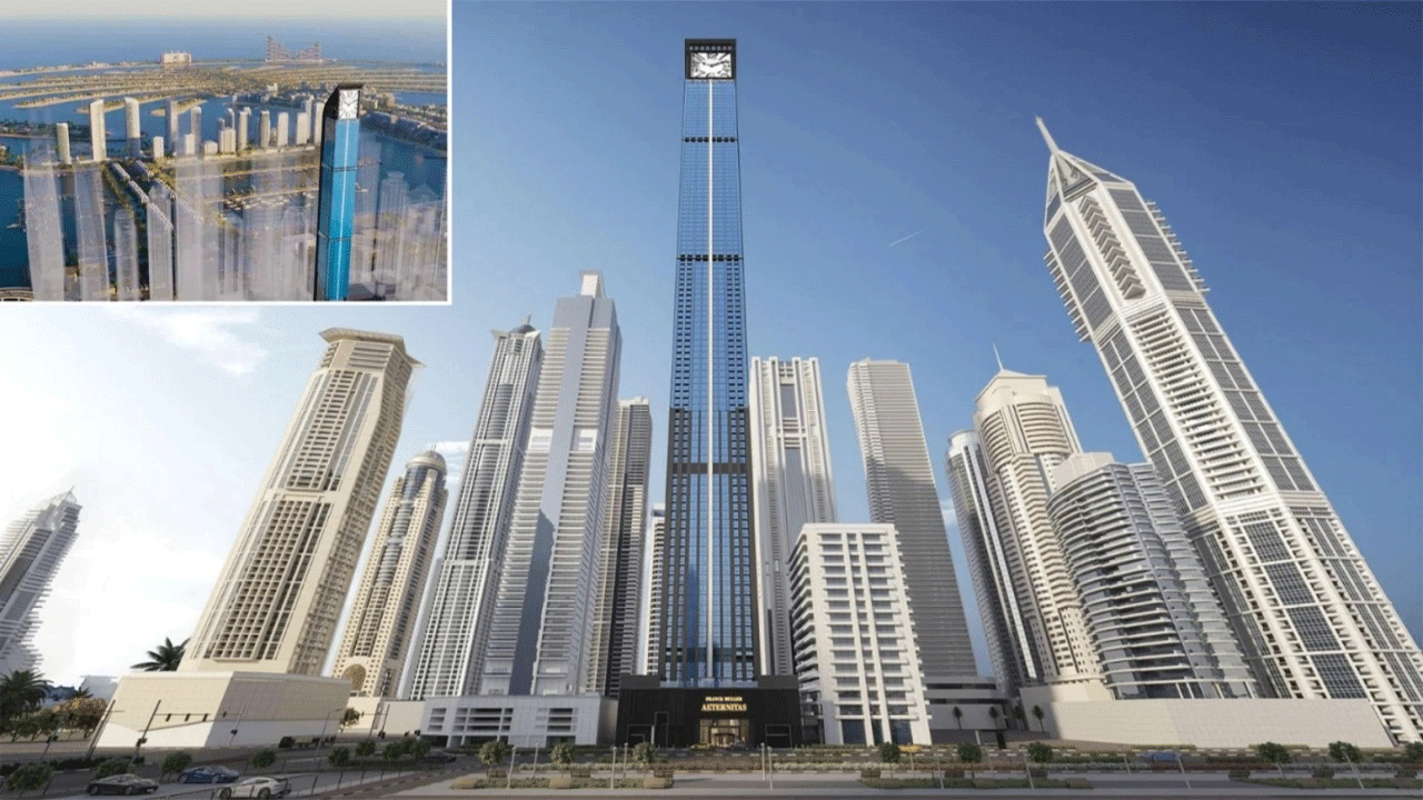 Dubai’de yeni bir rekor: Dünyanın en yüksek saatli konut kulesi geliyor