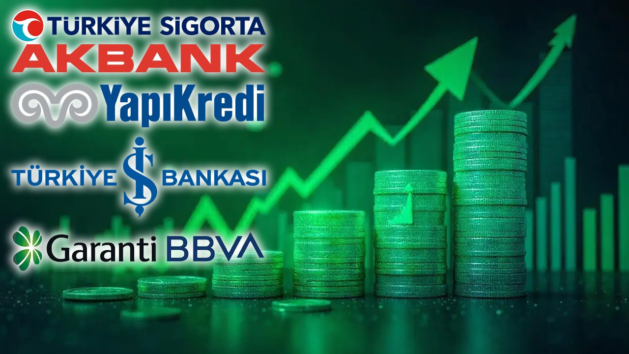 Finans devleri için hedef fiyatlar değişti! Akbank, Yapı Kredi, İş Bankası, Garanti, Türkiye Sigorta