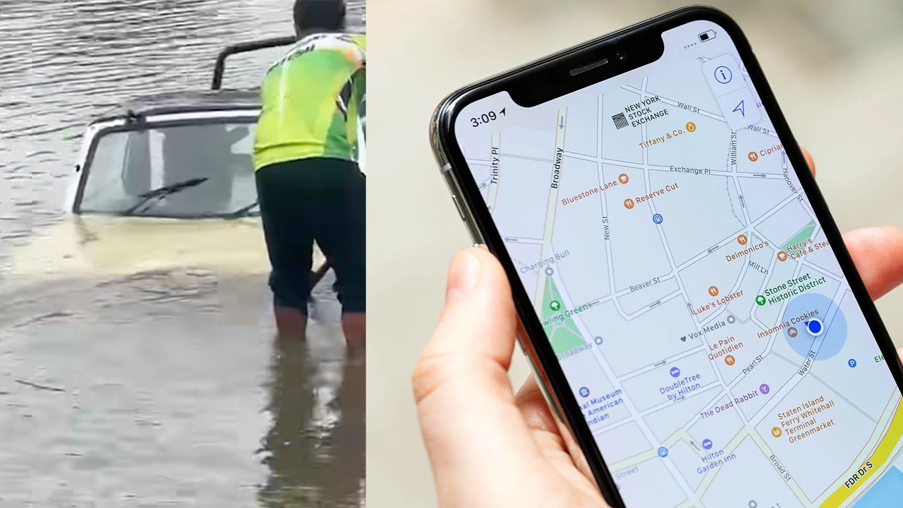 Google Haritalar kestirme yol gösterdi, kabusu yaşadı! Ölümden son anda kurtuldu