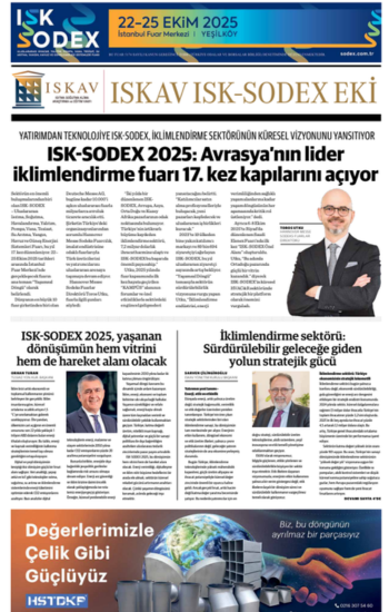 ISK-SODEX 2025 İklimlendirme Fuarı 17. kez kapılarını açıyor