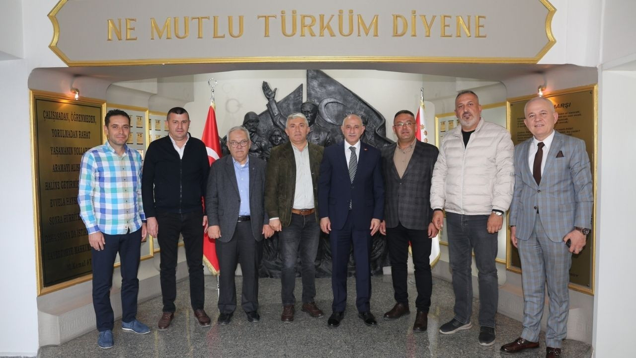 KTO 55. Meslek Komitesi’nden Emniyet Müdürü Yüksek’e teşekkür ziyareti