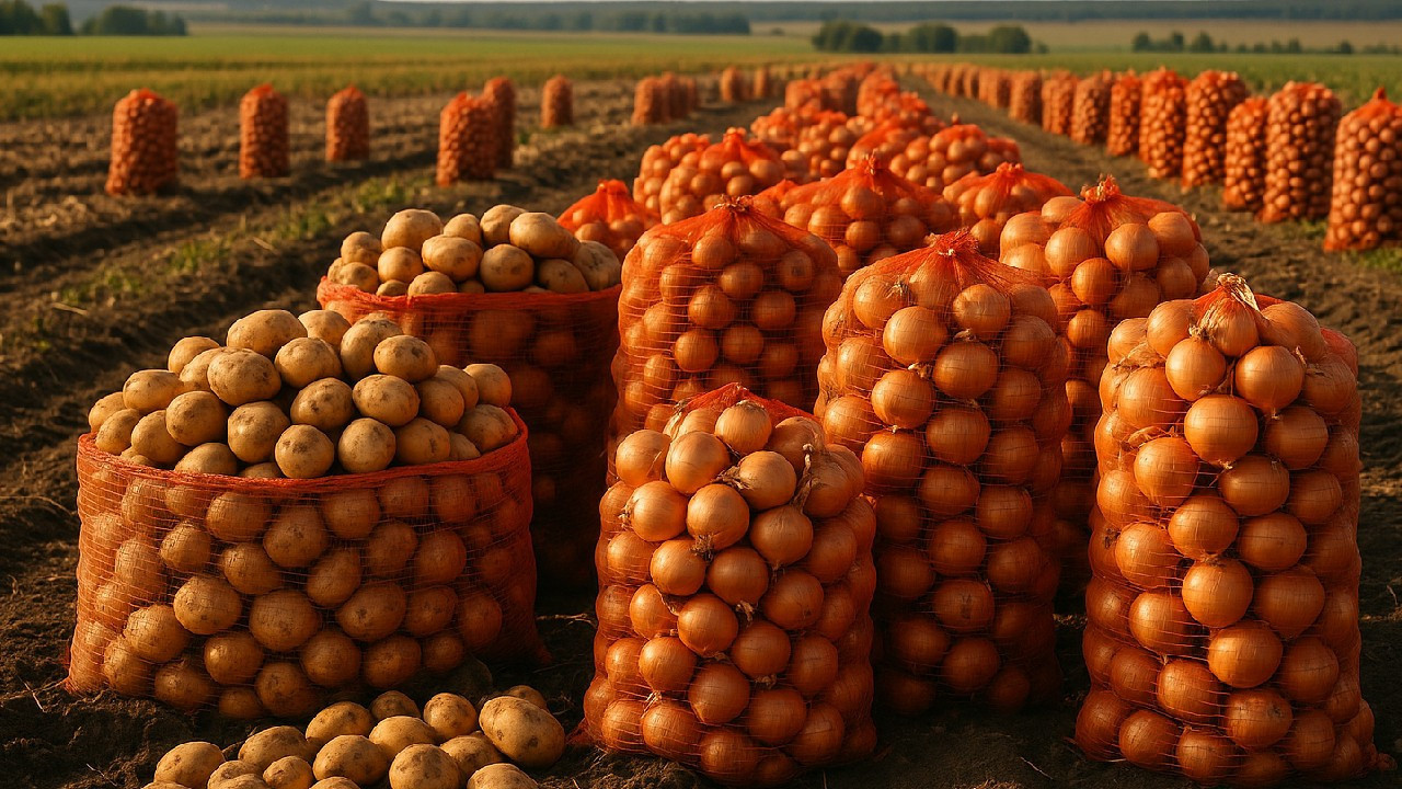 Son 25 yılın en verimli patates-soğan hasadı