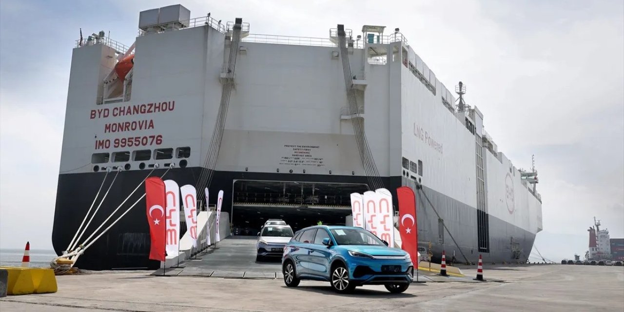 BYD’nin Dev Araç Gemisi ‘BYD CHANGZHOU’ Türkiye’ye Ulaştı BYD’nin Dev Araç Gemisi ‘BYD CHANGZHOU’ Türkiye’ye Ulaştı