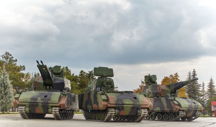 KORKUT Alçak İrtifa Hava Savunma Sistemi Tanıtıldı KORKUT Alçak İrtifa Hava Savunma Sistemi Tanıtıldı