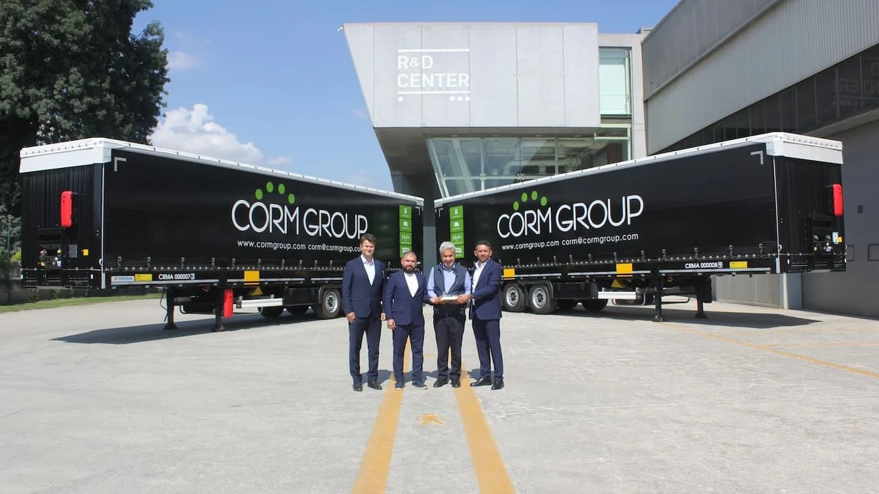 Tırsan, Corm Group’a 27 Adet Tren Yüklemeli Treyler Teslim Tırsan, Corm Group’a 27 Adet Tren Yüklemeli Treyler Teslim