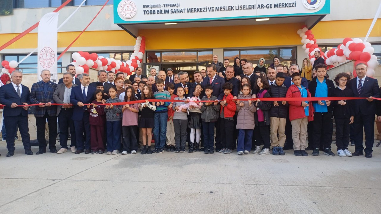 Hisarcıklıoğlu Eskişehir’de eğitim ve AR-GE Merkezi’nin açılışını yaptı