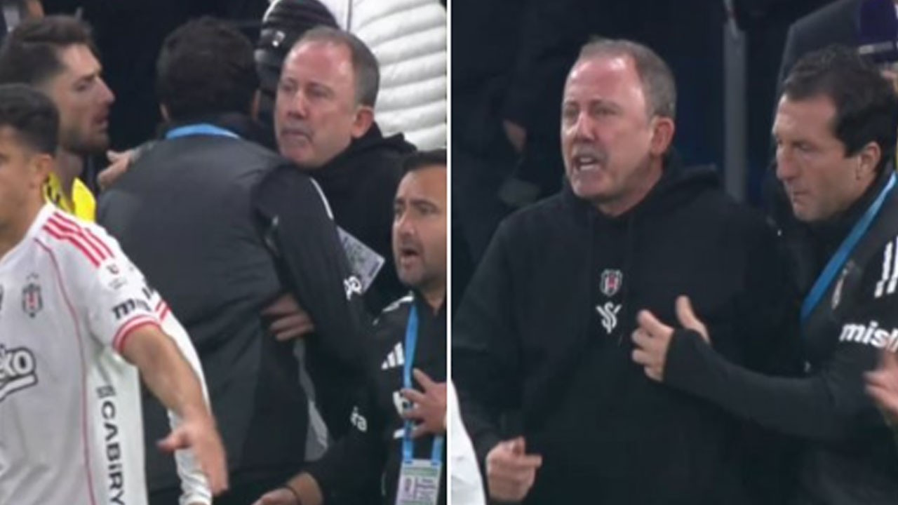 Şişeye tekme atan Sergen Yalçın kırmızı kartla tribüne gönderildi (VİDEO) Şişeye tekme atan Sergen Yalçın kırmızı kartla tribüne gönderildi (VİDEO)