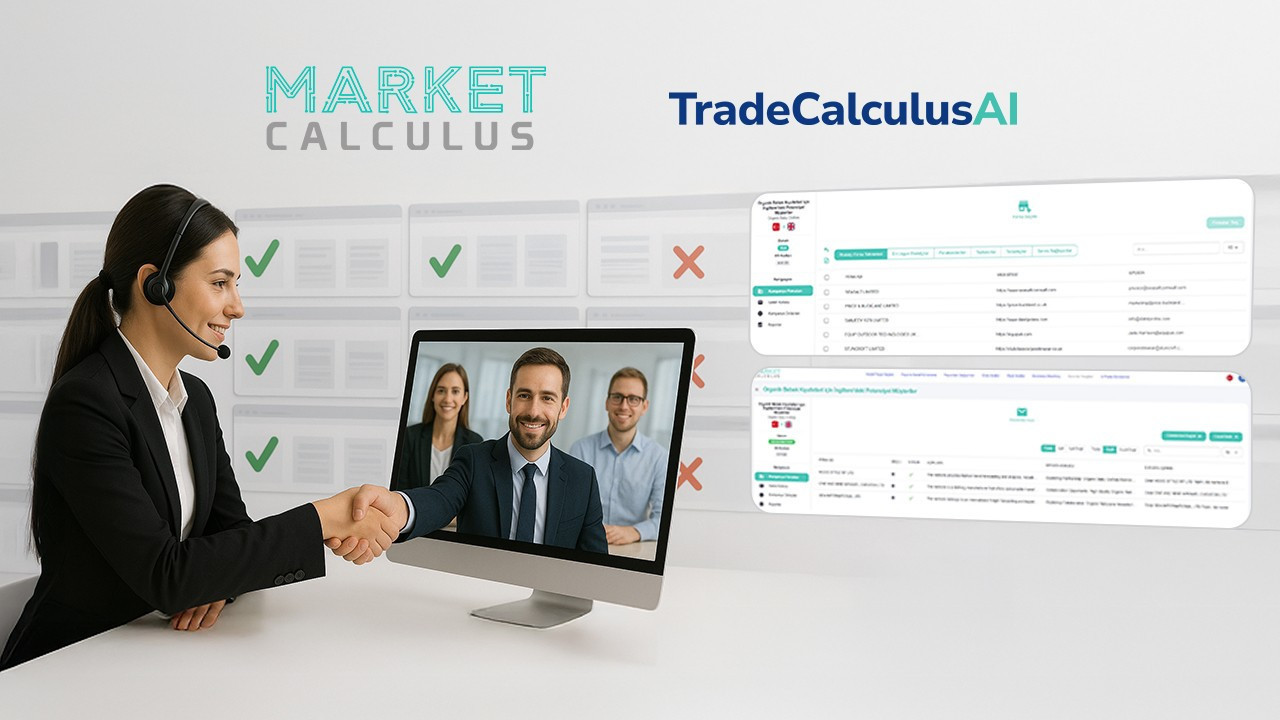 Türk Yapay Zekâ Şirketi, Firmaların Web Sitelerini Analiz Ederek Doğru Alıcı ve Tedarikçileri Saniyeler İçinde Buluyor